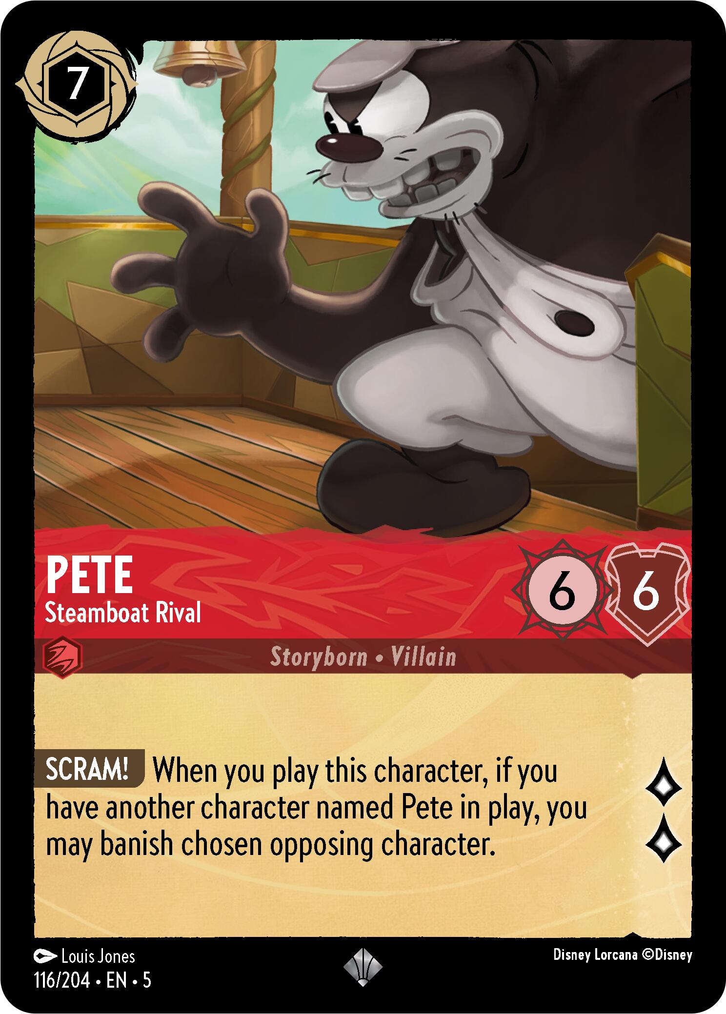 Pete - Steamboat Rival (116/204) [Shimmering Skies] | Clutch Gaming