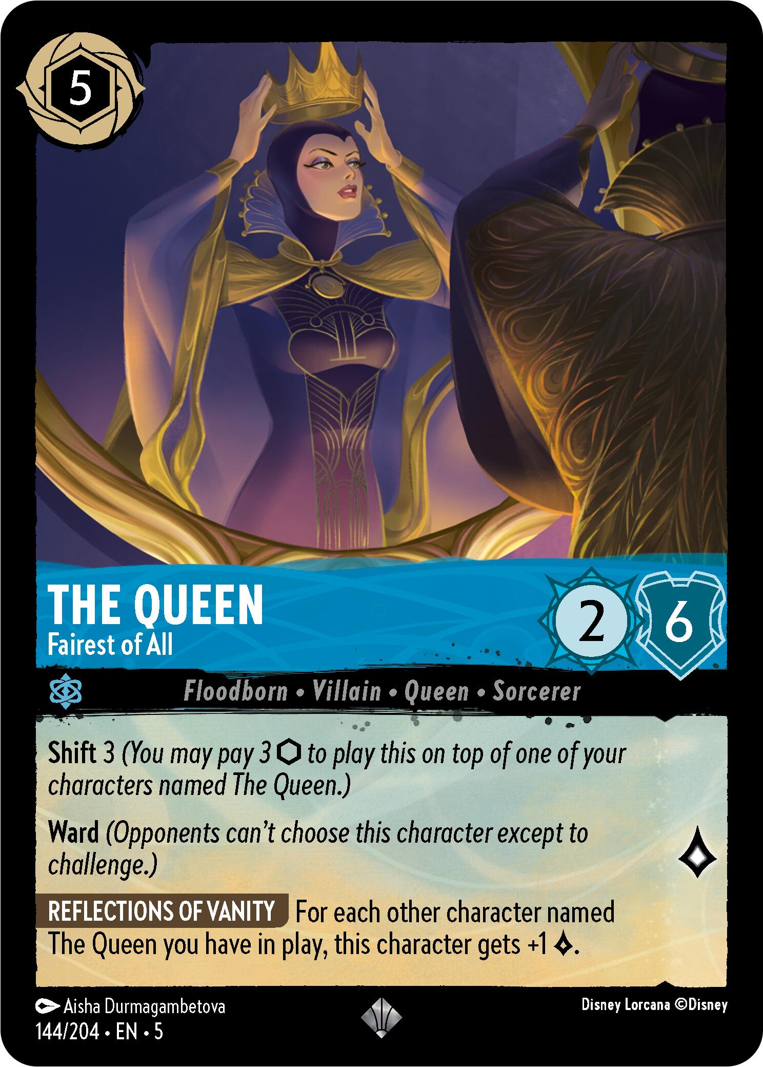 The Queen - Fairest of All (144/204) [Shimmering Skies] | Clutch Gaming