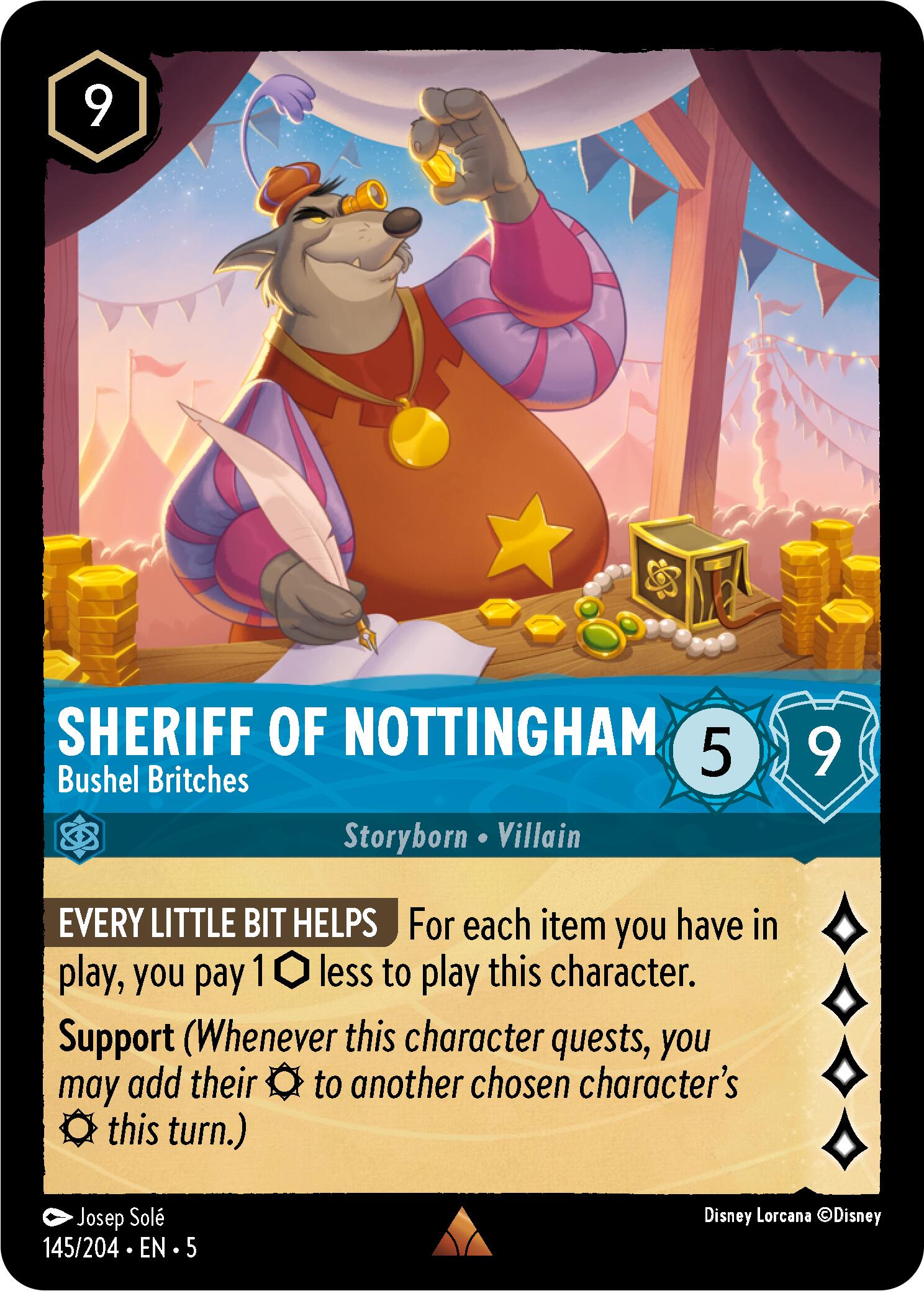 Sheriff of Nottingham - Bushel Britches (145/204) [Shimmering Skies] | Clutch Gaming