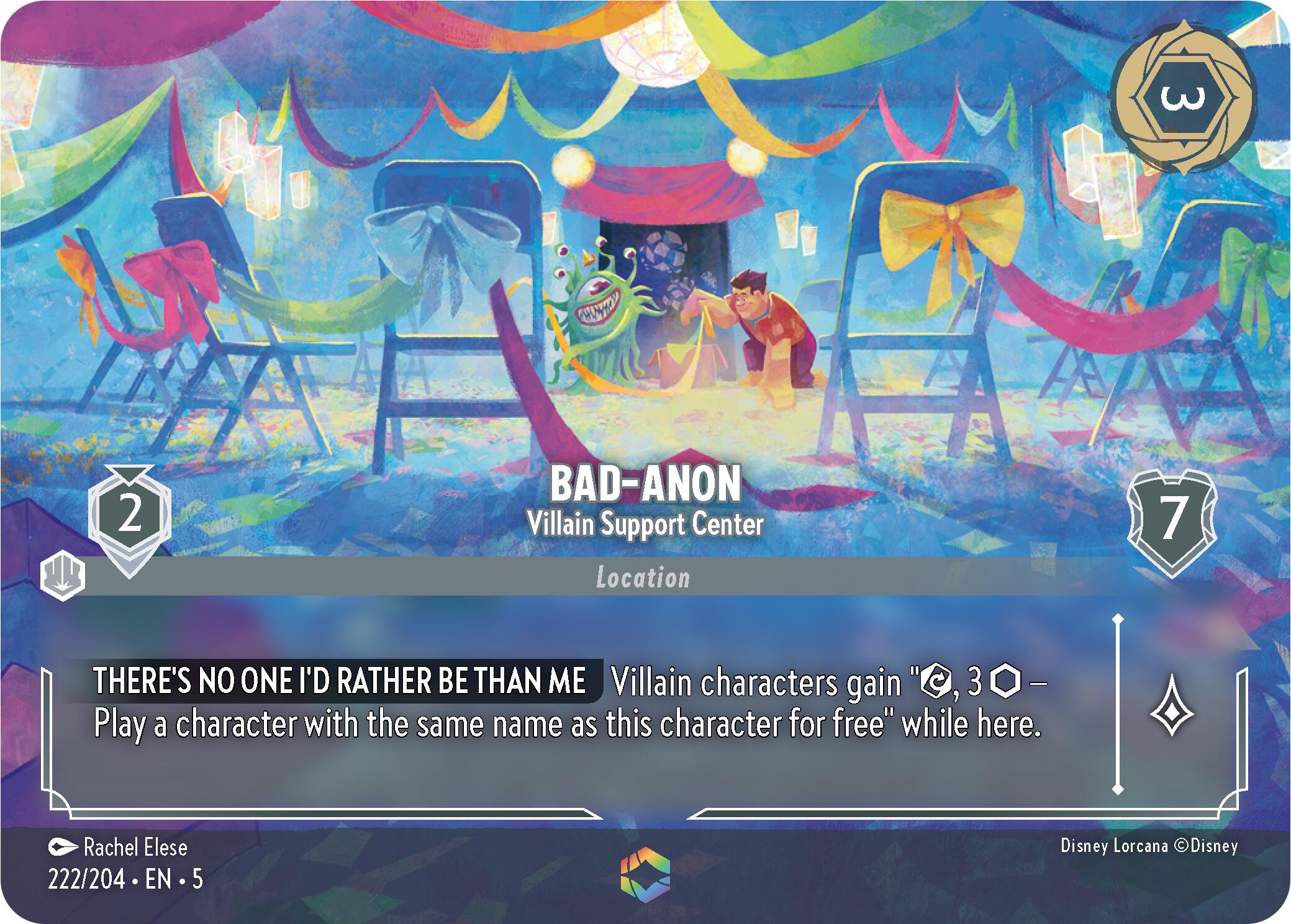 Bad-Anon - Villain Support Center (Enchanted) (222/204) [Shimmering Skies] | Clutch Gaming