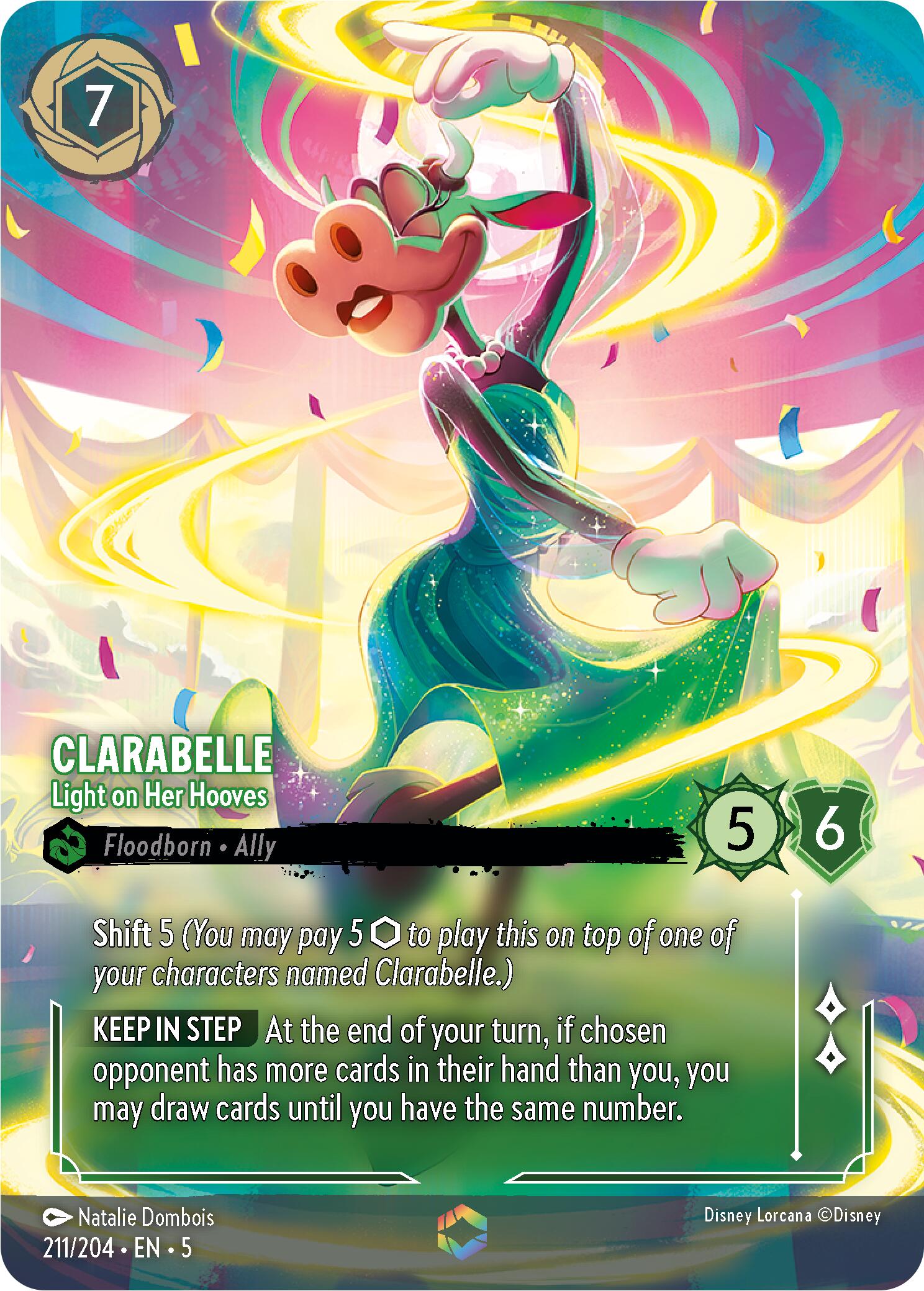 Clarabelle - Light on Her Hooves (Enchanted) (211/204) [Shimmering Skies] | Clutch Gaming
