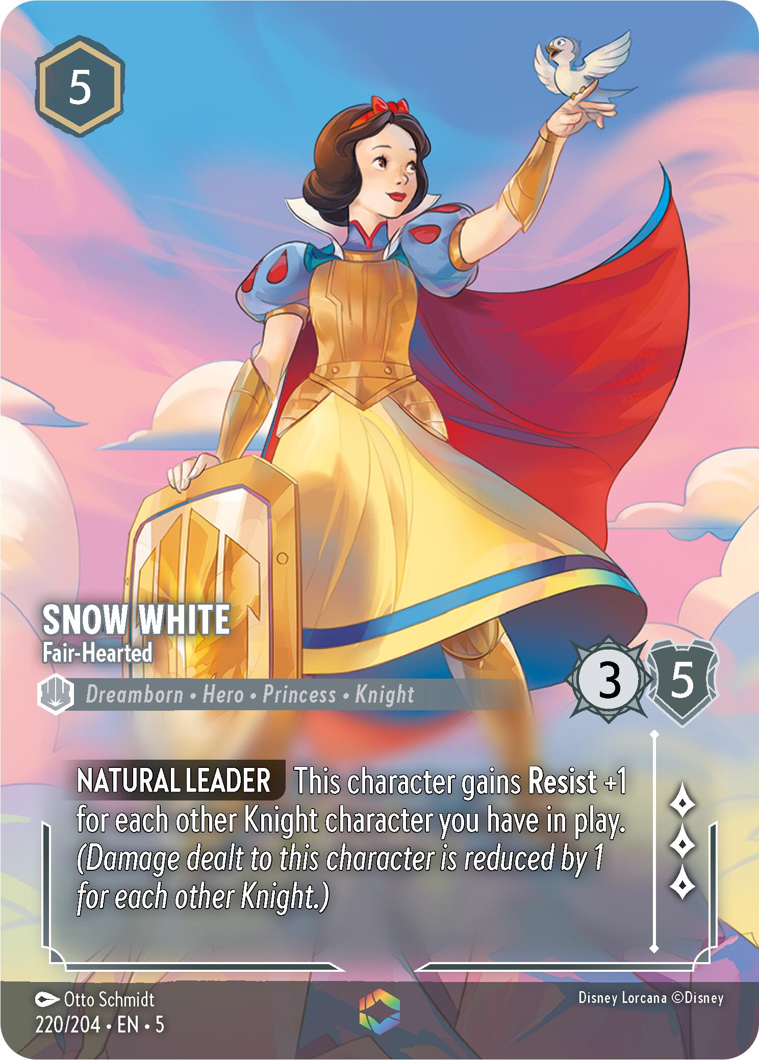 Snow White - Fair-Hearted (Enchanted) (220/204) [Shimmering Skies] | Clutch Gaming