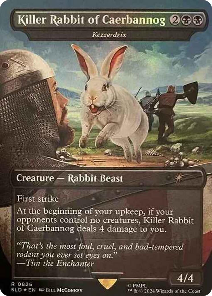 Killer Rabbit of Caerbannog - Kezzerdrix [Secret Lair Drop Series] | Clutch Gaming