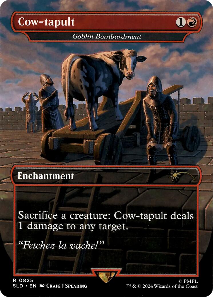 Cow-tapult - Goblin Bombardment [Secret Lair Drop Series] | Clutch Gaming