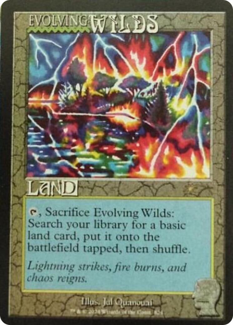 Evolving Wilds (Rainbow Foil) [Secret Lair Drop Series] | Clutch Gaming