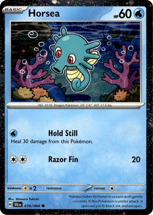 Horsea (010/064) (Cosmos Holo) [Miscellaneous Cards] | Clutch Gaming