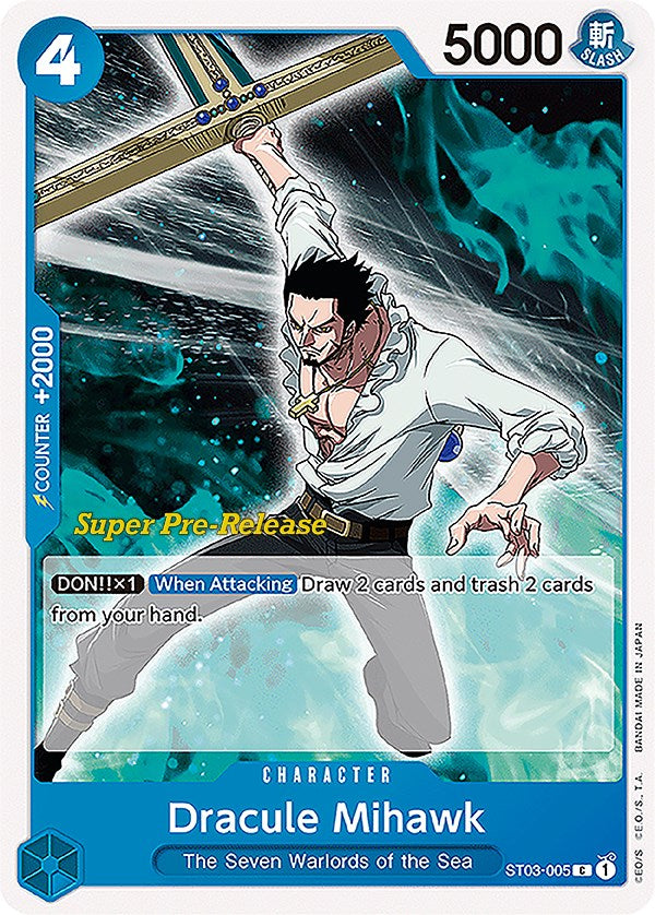 Dracule Mihawk [Super Pre-Release Starter Deck: The Seven Warlords of the Sea] | Clutch Gaming