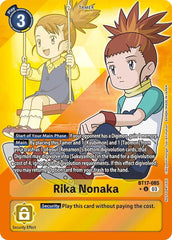 Rika Nonaka [BT17-085] (Box Promotion Pack: Secret Crisis) [Secret Crisis] | Clutch Gaming