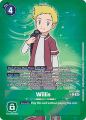 Willis [BT17-088] (Box Promotion Pack: Secret Crisis) [Secret Crisis] | Clutch Gaming