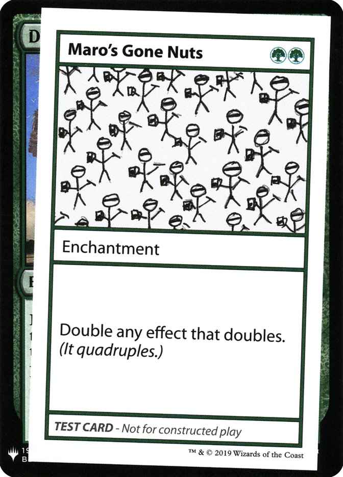 Maro's Gone Nuts [Mystery Booster Playtest Cards] | Clutch Gaming