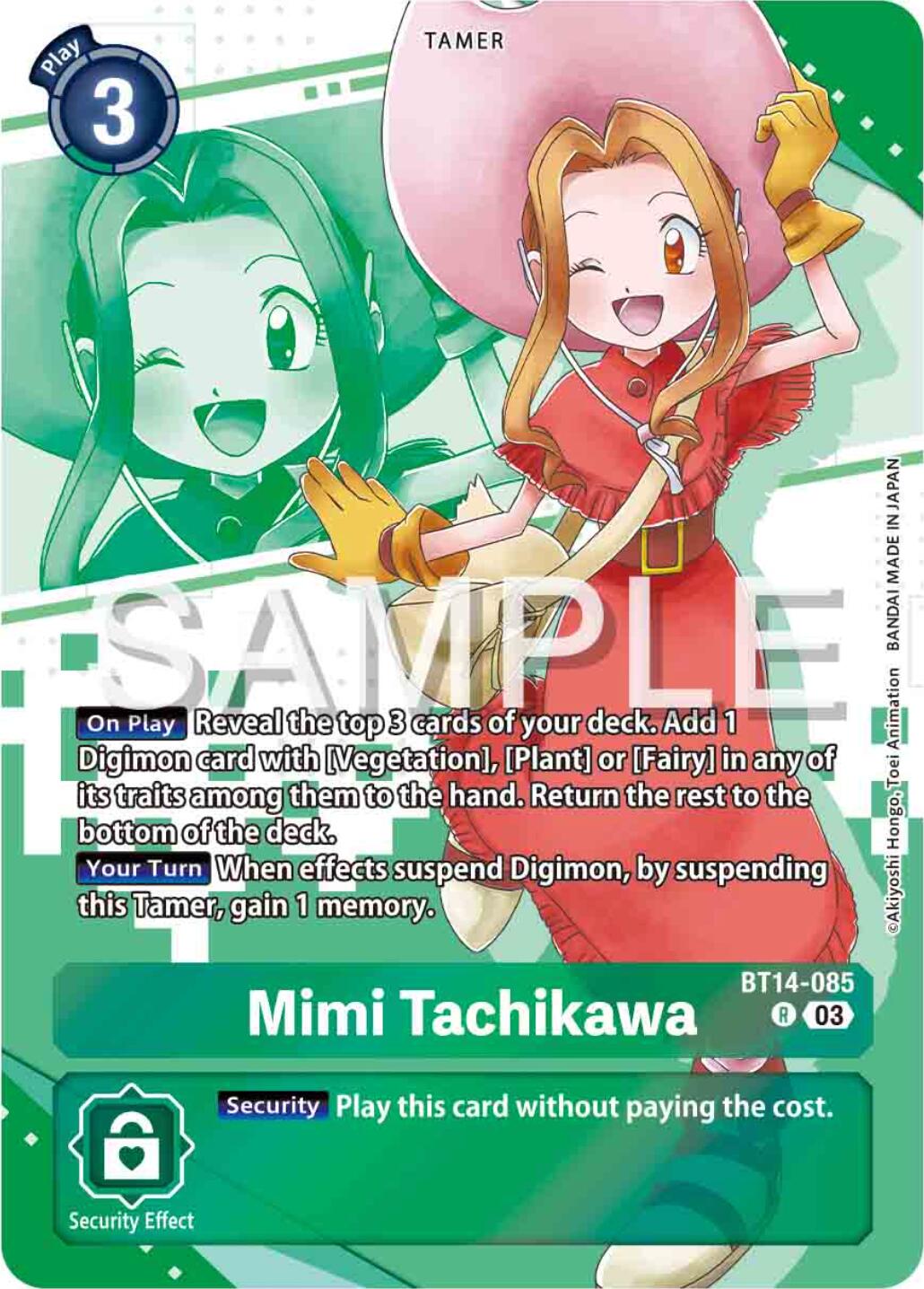 Mimi Tachikawa [BT14-085] (Premium Heroines Set) [Blast Ace] | Clutch Gaming