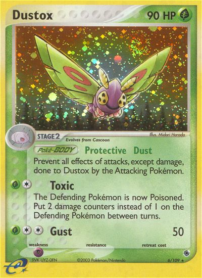 Dustox (6/109) [EX: Ruby & Sapphire] | Clutch Gaming