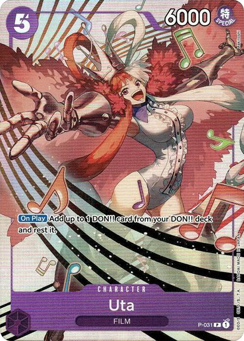 Uta (P-031) (Premium Card Collection -Uta-) [One Piece Promotion Cards] | Clutch Gaming