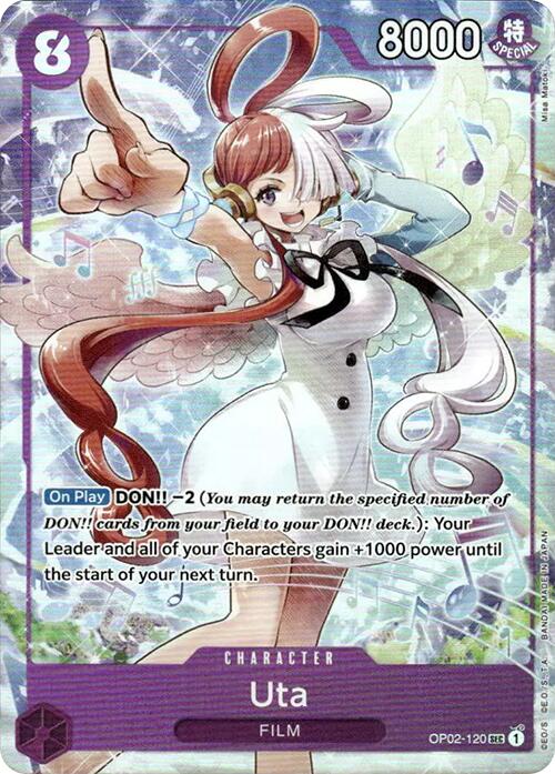 Uta (OP02-120) (Premium Card Collection -Uta-) [One Piece Promotion Cards] | Clutch Gaming