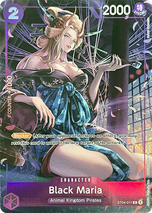 Black Maria (Premium Card Collection -BANDAI CARD GAMES Fest. 23-24 Edition-) [One Piece Promotion Cards] | Clutch Gaming