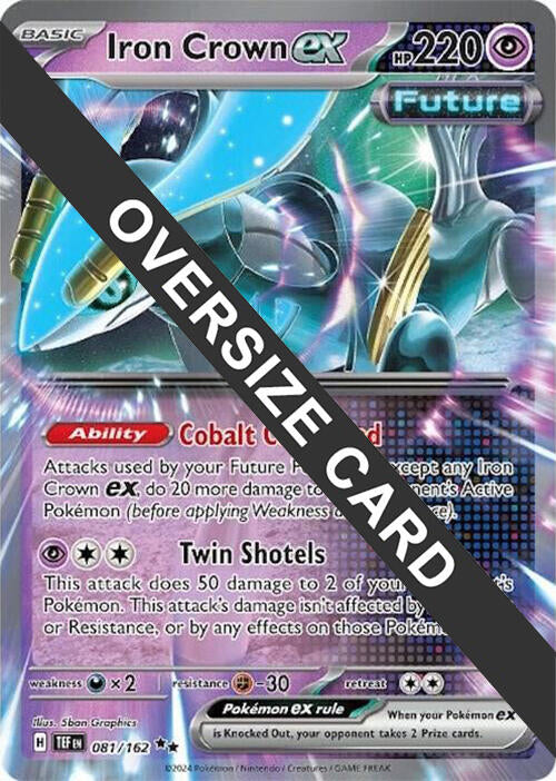 Iron Crown ex (081) (Jumbo Card) [Scarlet & Violet: Black Star Promos] | Clutch Gaming