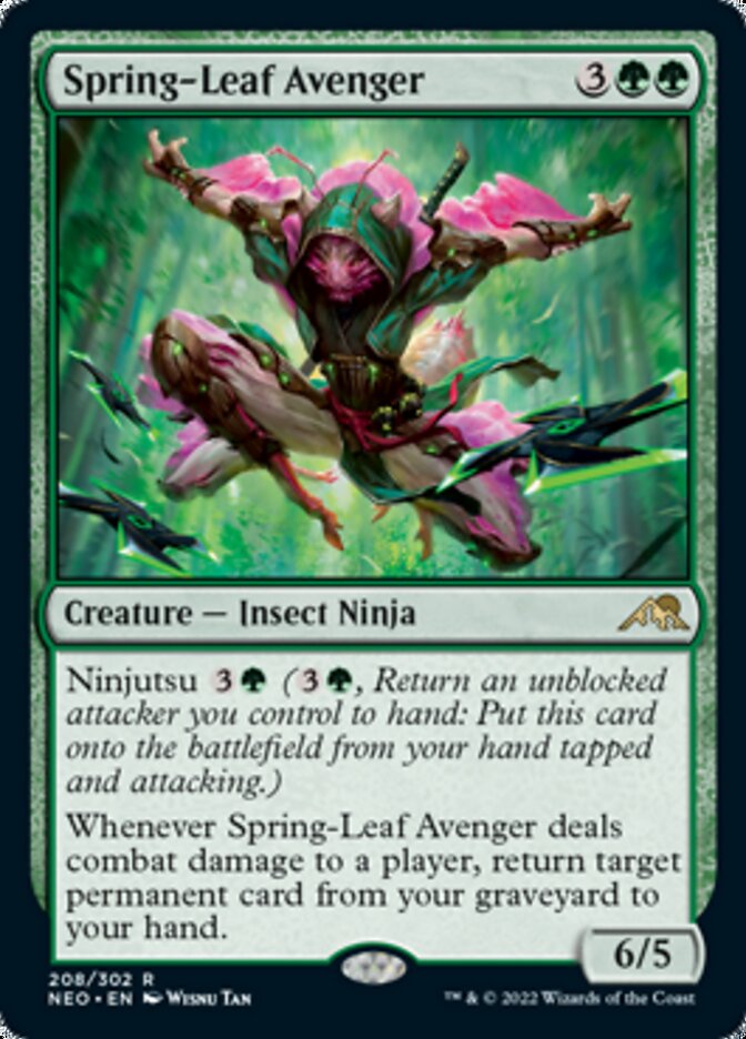 Spring-Leaf Avenger [Kamigawa: Neon Dynasty] | Clutch Gaming