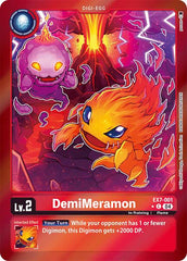 DemiMeramon [EX7-001] (Foil) [Digimon LIBERATOR] | Clutch Gaming