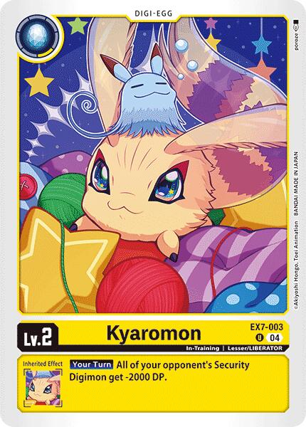 Kyaromon [EX7-003] [Digimon LIBERATOR] | Clutch Gaming