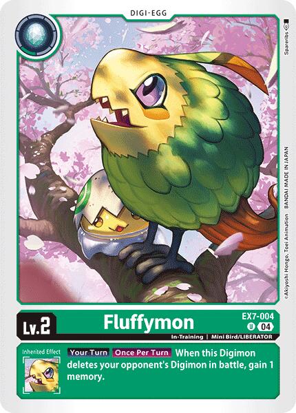 Fluffymon [EX7-004] [Digimon LIBERATOR] | Clutch Gaming