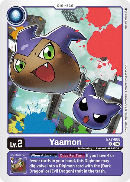 Yaamon [EX7-006] [Digimon LIBERATOR] | Clutch Gaming