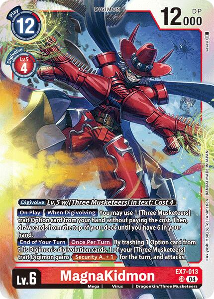 MagnaKidmon [EX7-013] [Digimon LIBERATOR] | Clutch Gaming