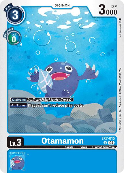 Otamamon [EX7-015] [Digimon LIBERATOR] | Clutch Gaming