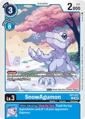 SnowAgumon [EX7-017] [Digimon LIBERATOR] | Clutch Gaming