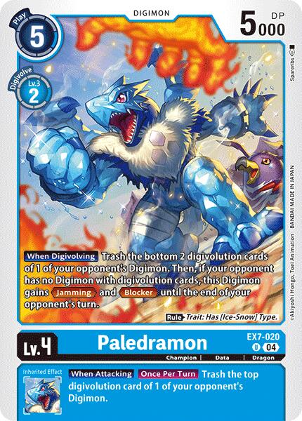 Paledramon [EX7-020] [Digimon LIBERATOR] | Clutch Gaming