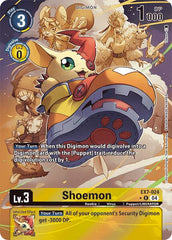 Shoemon [EX7-024] (Alternate Art) [Digimon LIBERATOR] | Clutch Gaming