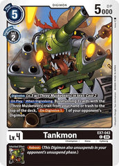 Tankmon [EX7-043] [Digimon LIBERATOR] | Clutch Gaming