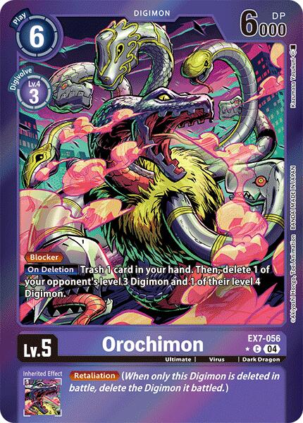 Orochimon [EX7-056] (Foil) [Digimon LIBERATOR] | Clutch Gaming