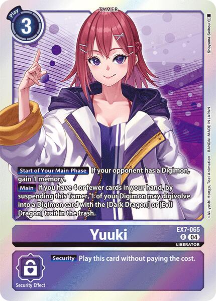 Yuuki [EX7-065] [Digimon LIBERATOR] | Clutch Gaming