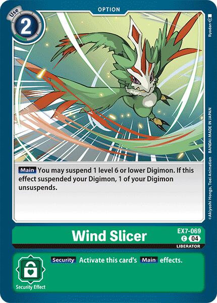 Wind Slicer [EX7-069] [Digimon LIBERATOR] | Clutch Gaming