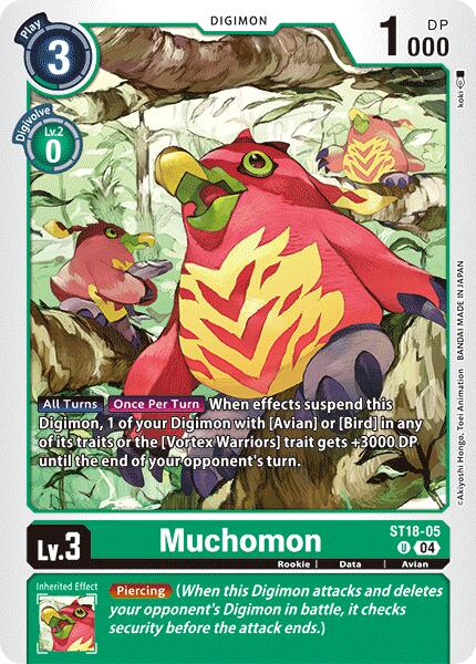 Muchomon [ST18-05] [Starter Deck: Guardian Vortex] | Clutch Gaming