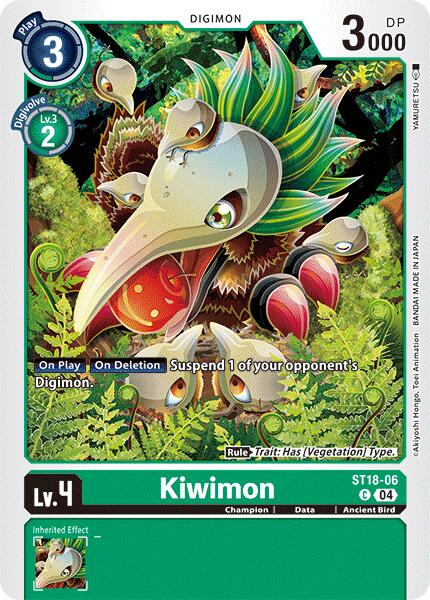 Kiwimon [ST18-06] [Starter Deck: Guardian Vortex] | Clutch Gaming