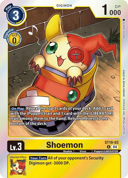 Shoemon [ST19-03] [Starter Deck: Fable Waltz] | Clutch Gaming