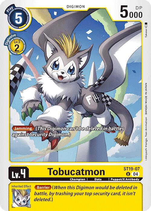 Tobucatmon [ST19-07] [Starter Deck: Fable Waltz] | Clutch Gaming