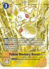 Yellow Memory Boost! [P-037] (Starter Deck 19 Exclusive) [Starter Deck: Fable Waltz Promos] | Clutch Gaming