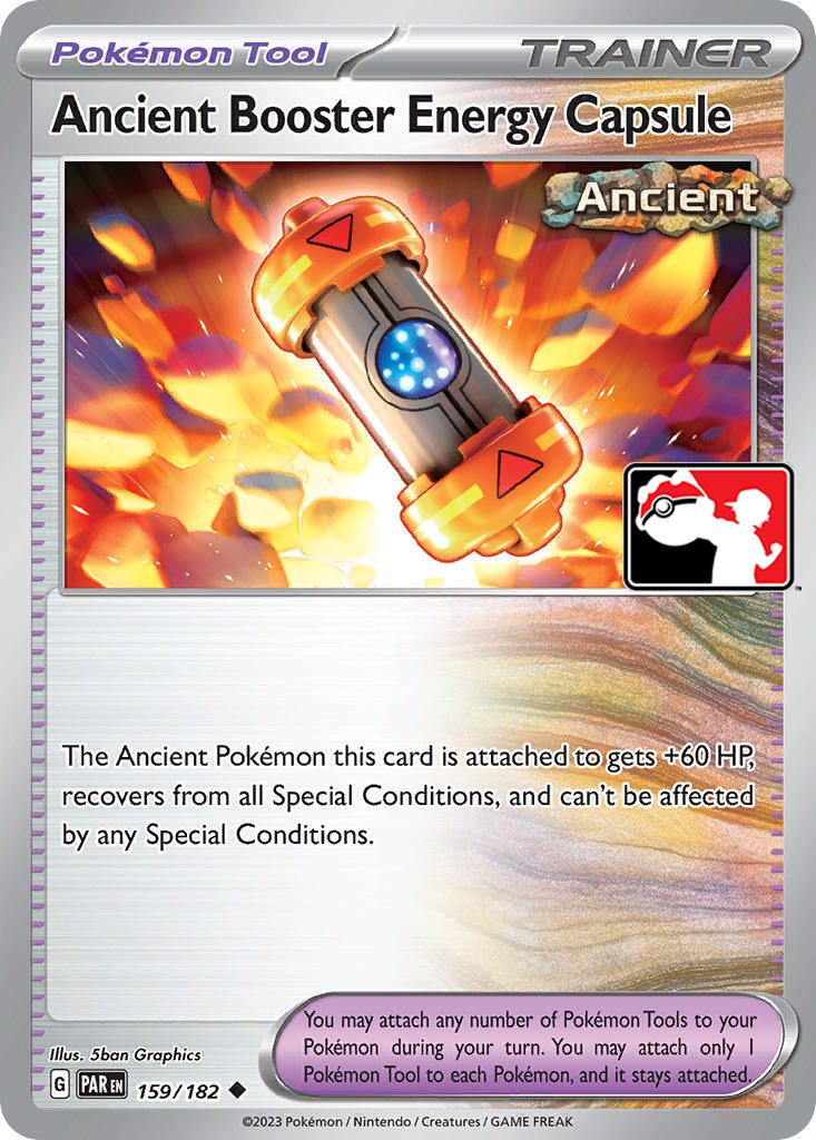 Ancient Booster Energy Capsule (159/182) [Prize Pack Series Five] | Clutch Gaming