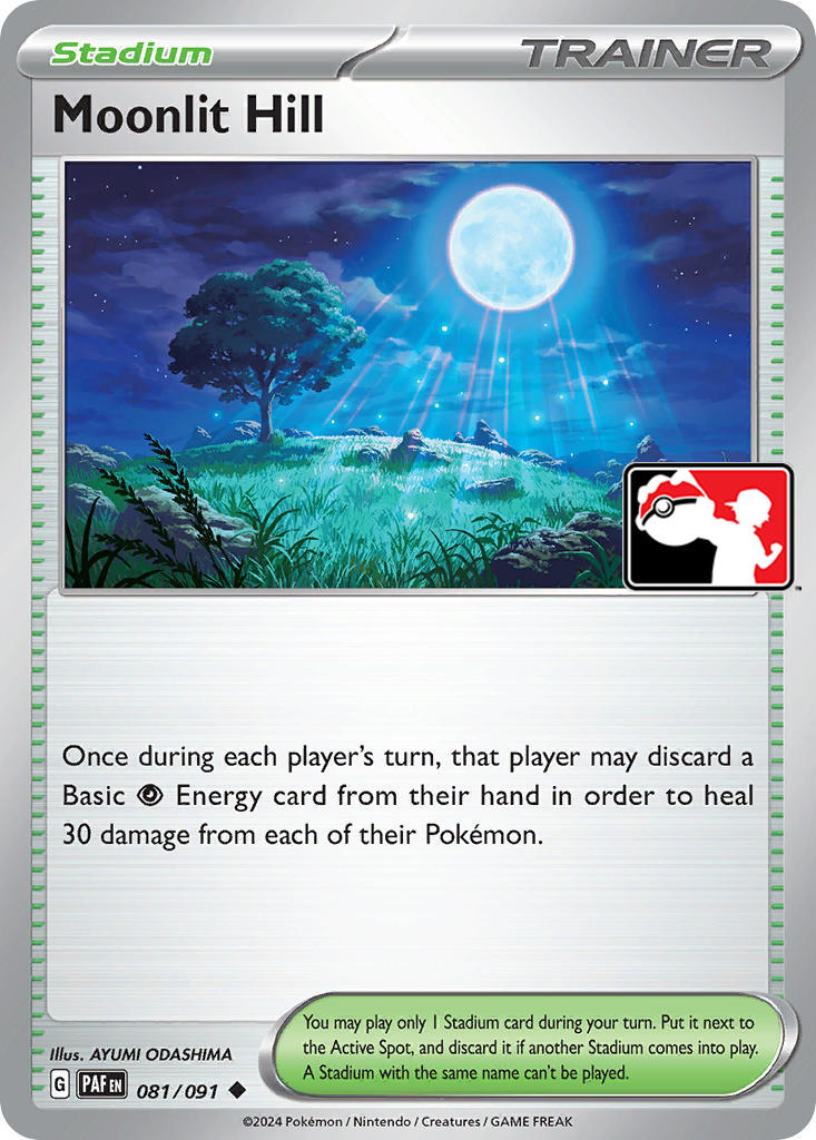 Moonlit Hill (081/091) [Prize Pack Series Five] | Clutch Gaming