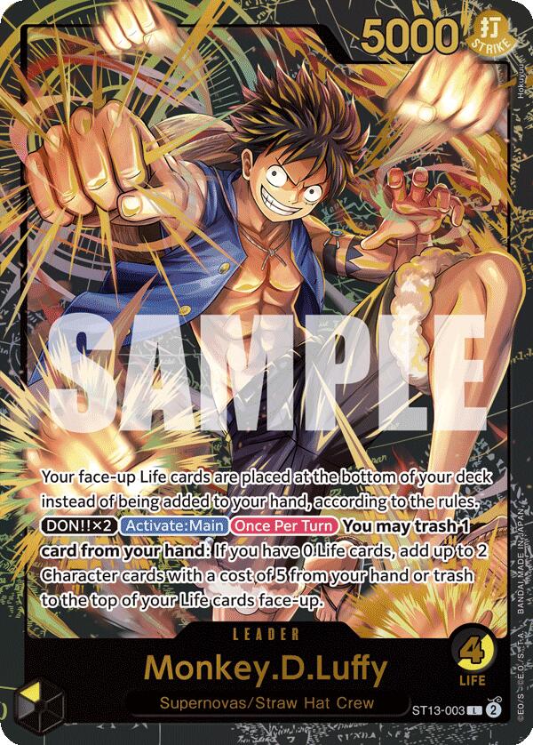 Monkey.D.Luffy (Premium Card Collection -Leader Collection-) [One Piece Promotion Cards] | Clutch Gaming