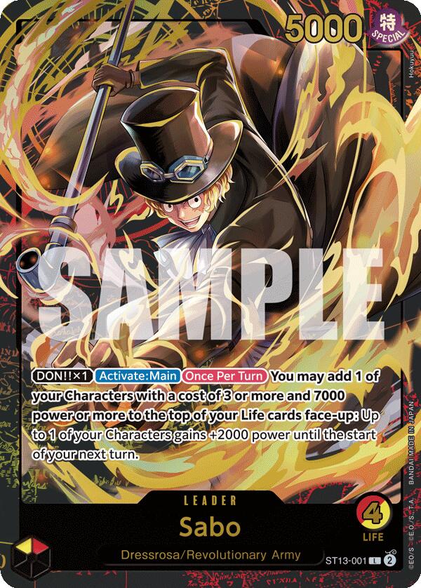 Sabo (Premium Card Collection -Leader Collection-) [One Piece Promotion Cards] | Clutch Gaming