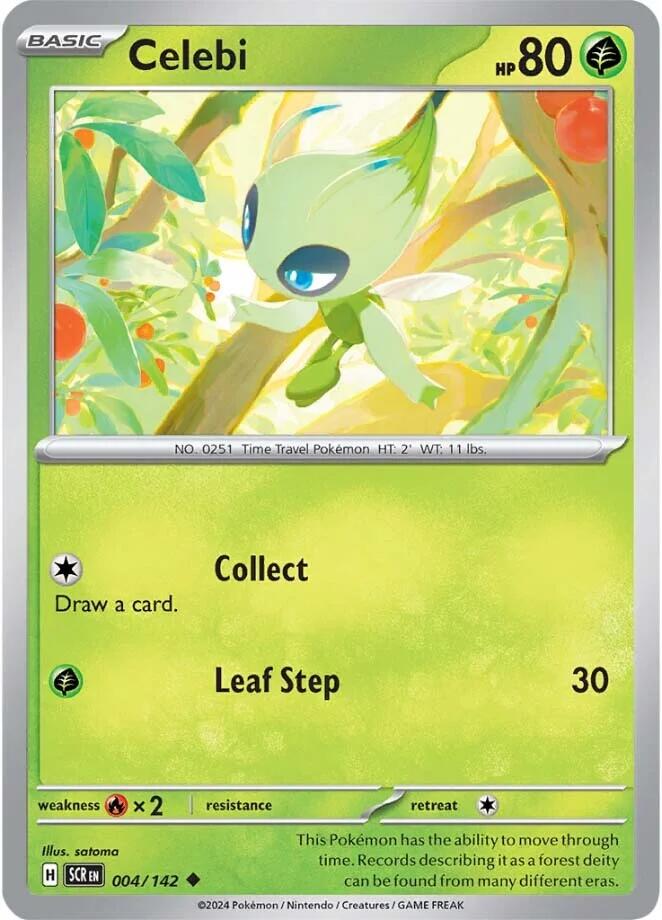 Celebi (004/142) [Scarlet & Violet: Stellar Crown] | Clutch Gaming