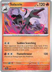 Salazzle (024/142) [Scarlet & Violet: Stellar Crown] | Clutch Gaming