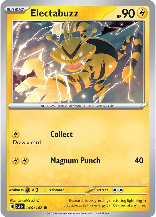 Electabuzz (046/142) [Scarlet & Violet: Stellar Crown] | Clutch Gaming