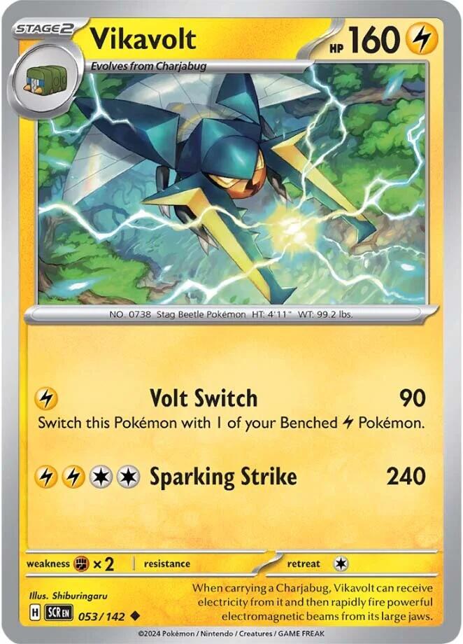 Vikavolt (053/142) [Scarlet & Violet: Stellar Crown] | Clutch Gaming