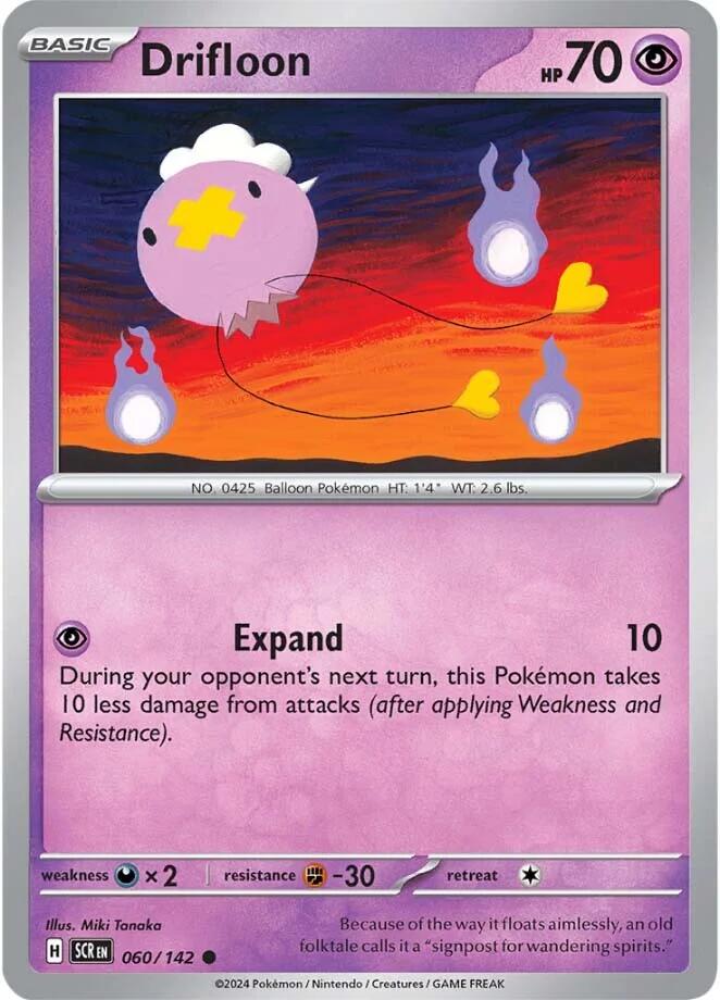 Drifloon (060/142) [Scarlet & Violet: Stellar Crown] | Clutch Gaming