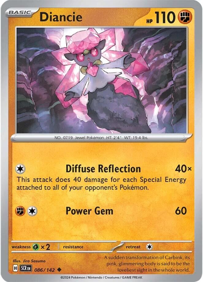 Diancie (086/142) [Scarlet & Violet: Stellar Crown] | Clutch Gaming