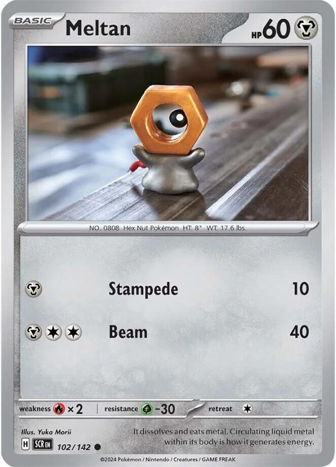 Meltan (102/142) [Scarlet & Violet: Stellar Crown] | Clutch Gaming